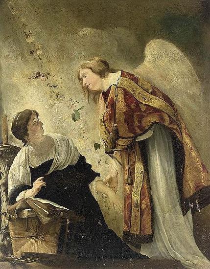 Paulus Bor The Annunciation Norge oil painting art
